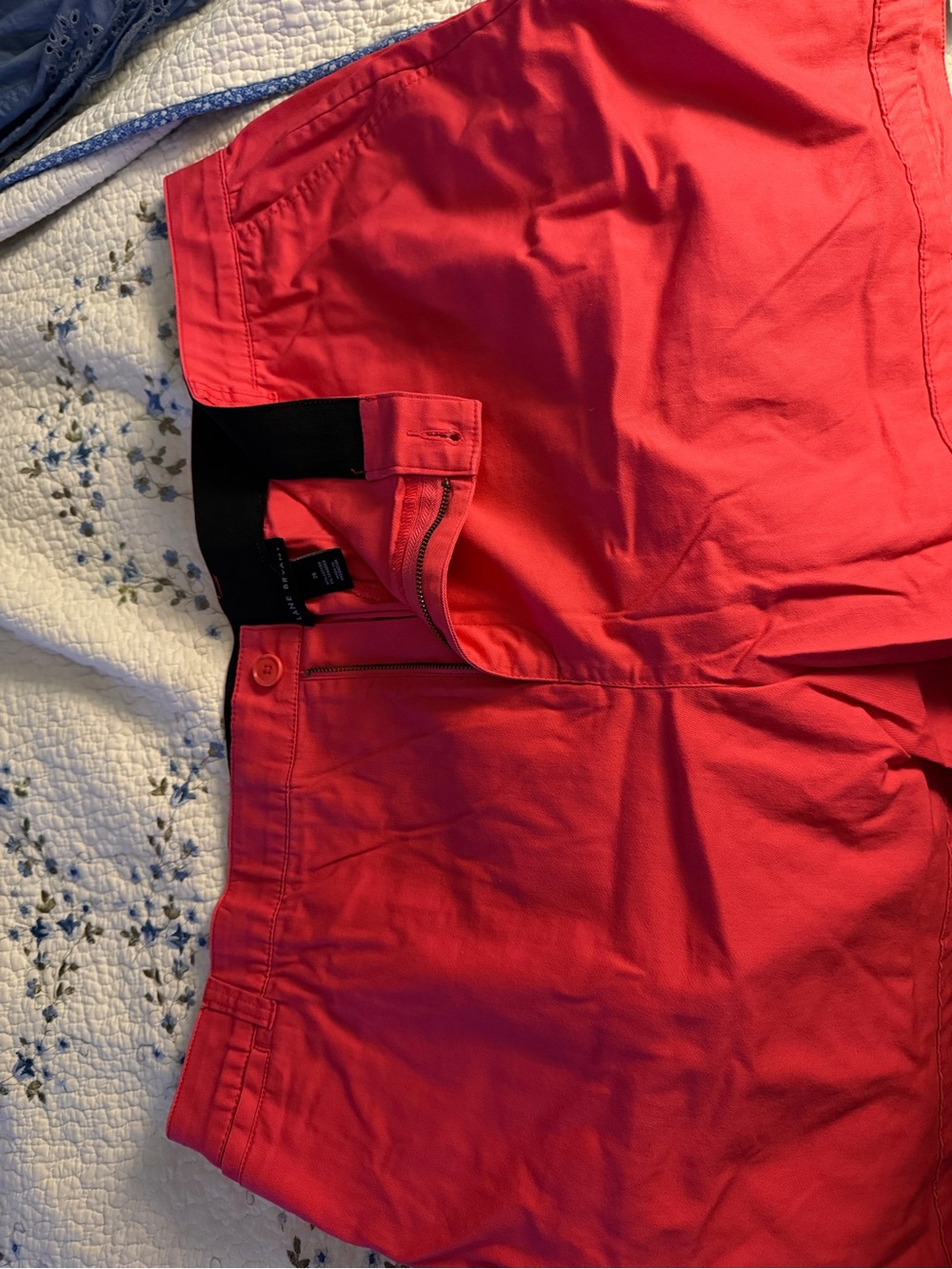 Lane Bryant Bright Red Flat Front Women's Shorts